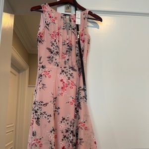 WHBM pink floral dress dress size 00 originally $150-SALE $50!